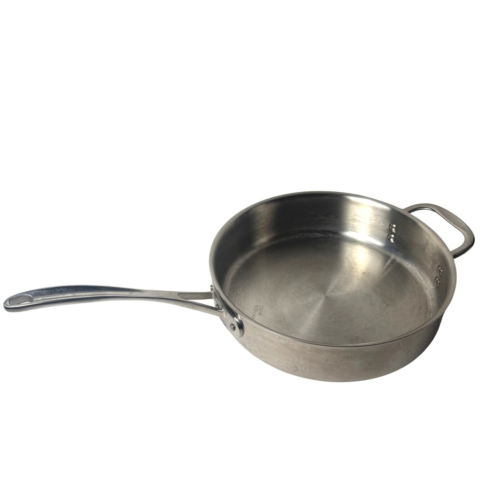 Calphalon Tri-Ply Stainless Steel 3-Quart Saute Pan 5003 Induction Ready No Lid
